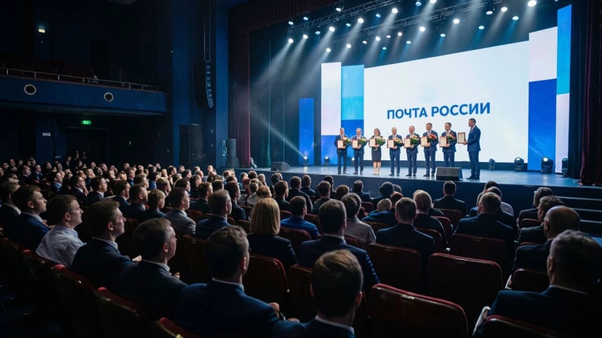 Лучших сотрудников Почты наградили в Москве