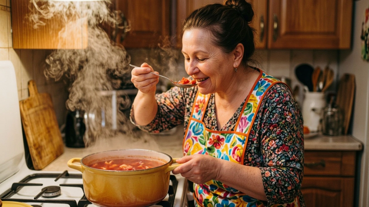 Вот почему в СССР борщ был насыщеннее и вкуснее: 1 ингредиент сделает из него не просто суп из капусты, а ресторанное блюдо - лайфхак