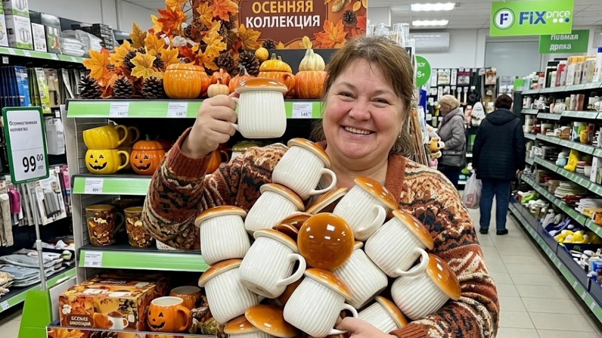 Кружки-грибы из Fix Price скупаю с полок, но не для чая: собираю из них «лесную полянку» — и еще 5 идей для дома