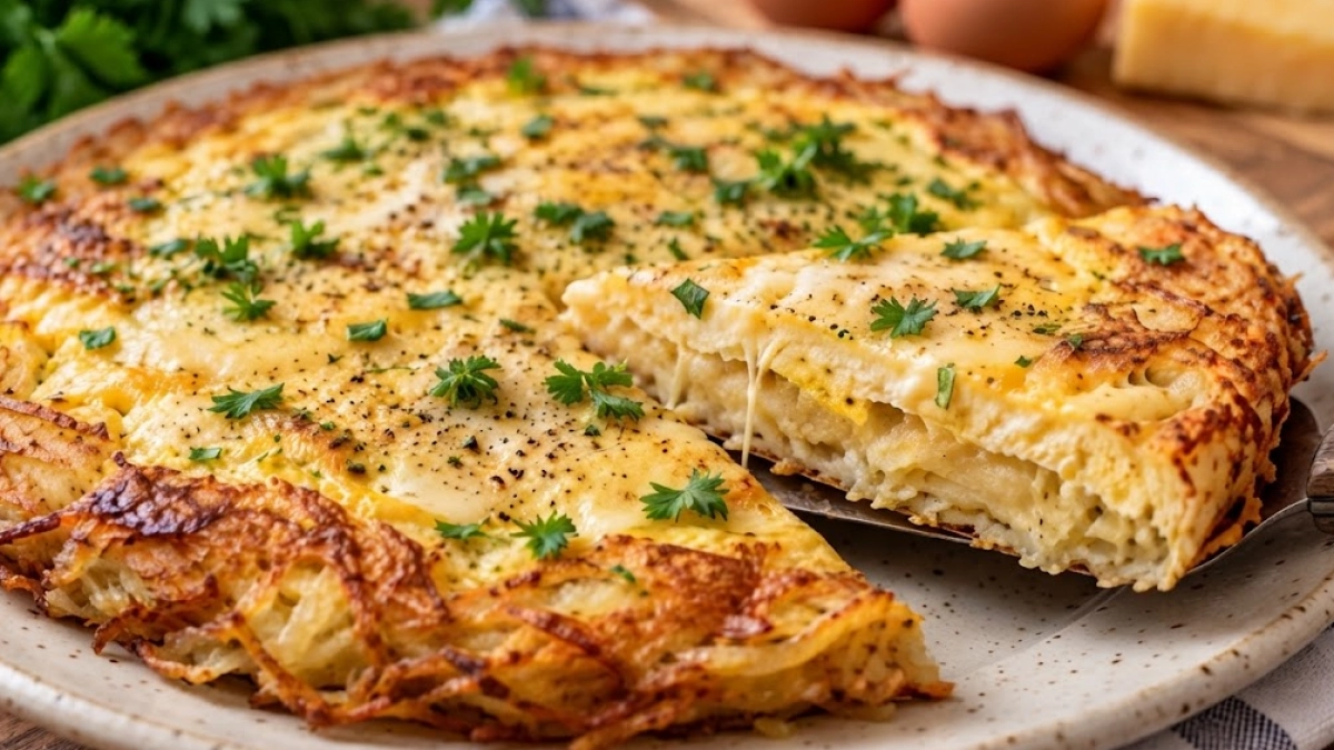 Тру 1 картошку и заливаю яйцом — никакого теста и дрожжей: делаю вкусный завтрак за 15 минут — лучше драников и омлета