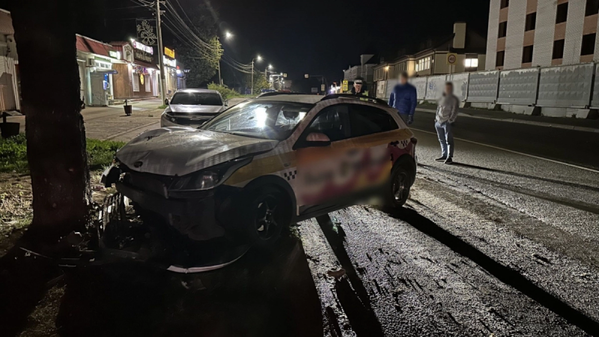 21-летняя женщина угнала машину в Александрове и врезалась в дерево
