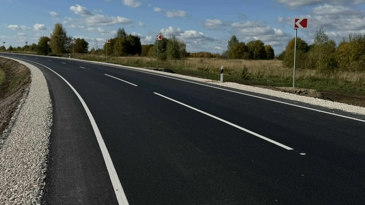 Во Владимирской области завершили строительство дороги Загорье - Мосино