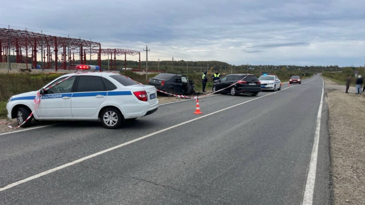 В Собинском районе страшная авария с участием двух иномарок унесла жизнь человека