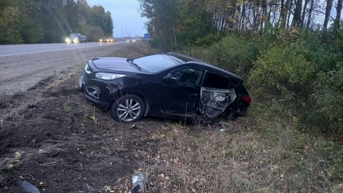 В массовой аварии у Мурома пострадали два человека