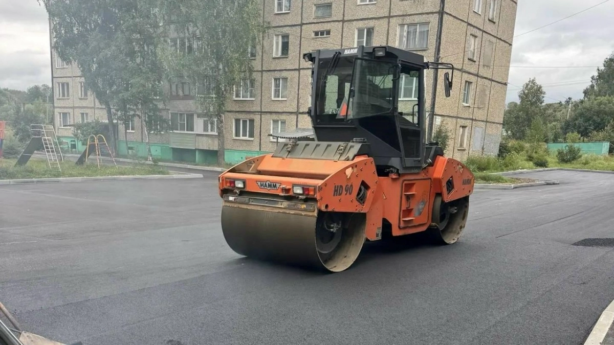 На ремонт дворов в Александровском округе было потрачено 84 миллиона рублей