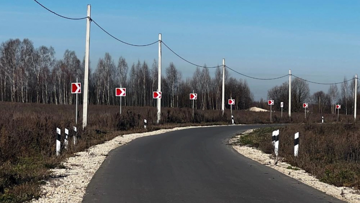 В Гороховецком округе открыли дорогу длиной 2,1 километра