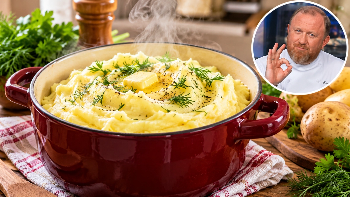 Картофельное пюре любит не масло и не сливки, а эту добавку: 2 штуки на кастрюлю - и картошка нежнее "птичьего молока" — секрет шефа Ивлева 