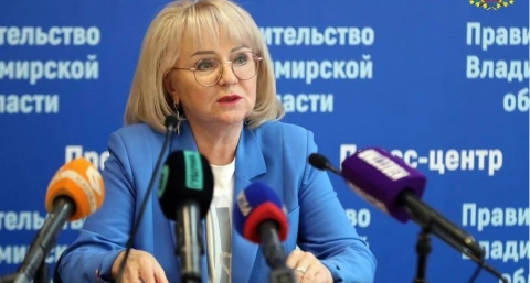 Министра соцзащиты Владимирской области Любовь Кукушкину наградили медалью