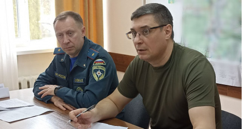 В Киржачском районе продолжается детонация снарядов
