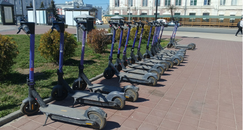 Во Владимире ограничат скорость для прокатных самокатов