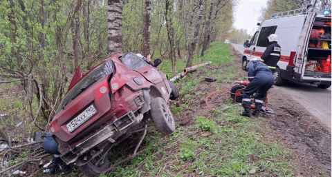 Во Собинском районе в ДТП пострадал водитель 