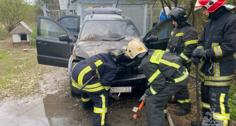 Во Владимирской области опять горят бани и автомобили