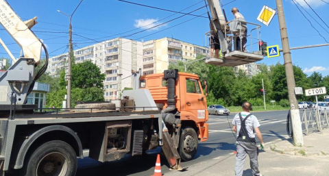 Во Владимире к летним каникулам модернизируют светофоры