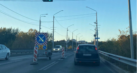 В Александрове расширят до четырех полос движения мост через реку Серая