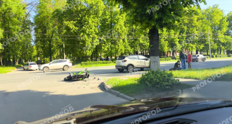 Стали известны подробности ДТП с мотоциклом во Владимире