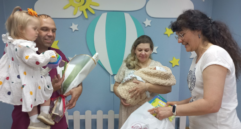Во владимирском перинатальном центре прошла акция «Расти с книгой, малыш!»