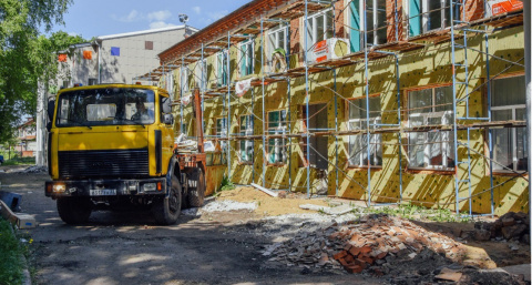 В Суздальском районе проводят капремонт в школе села Павловское