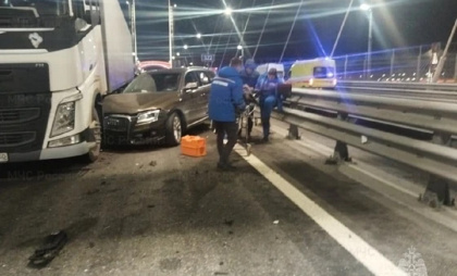 Восемь машин столкнулись на трассе М-12 в Муромском районе