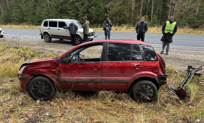 Пьяный житель Судогодского района угнал у знакомой машину и перевернулся на ней