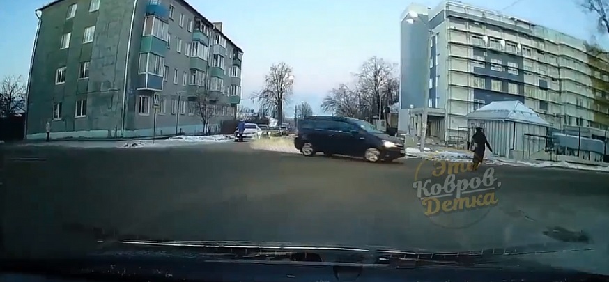 В Коврове водитель не заметил женщину-пешехода и сбил её