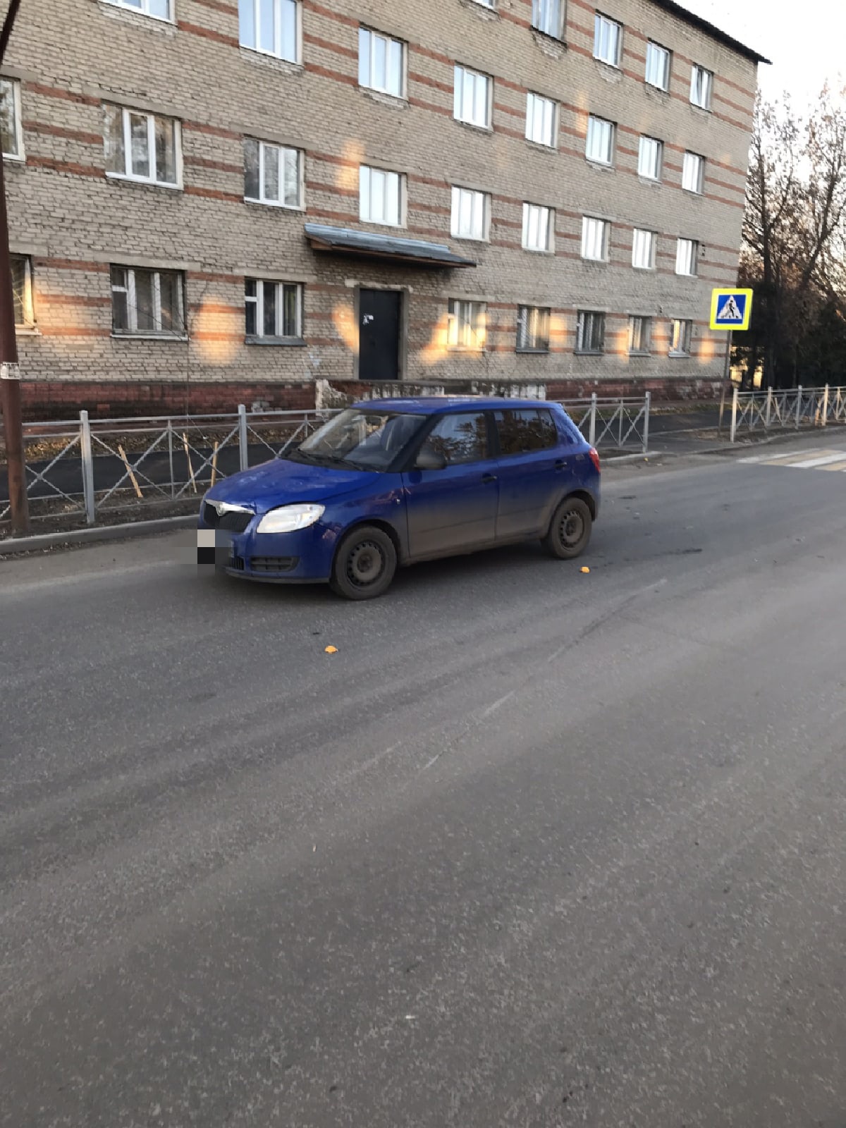 В Юрьев-Польском сбили девушку на пешеходном переходе