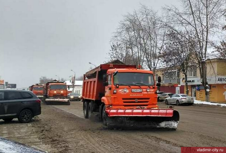 Владимирские дорожники оказались ещё не готовы к зиме