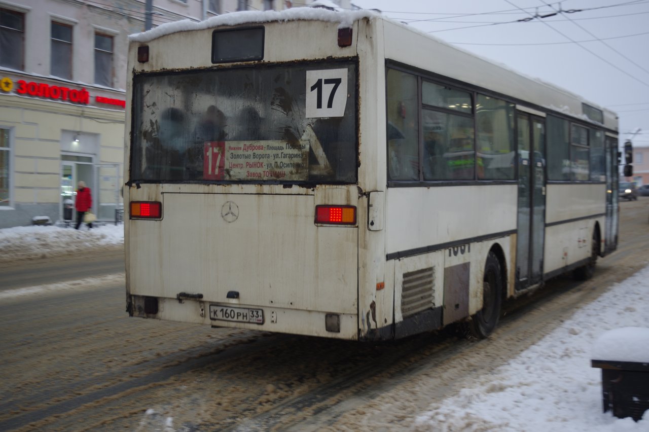 Во Владимире ищут нового перевозчика ещё на три автобусных маршрута