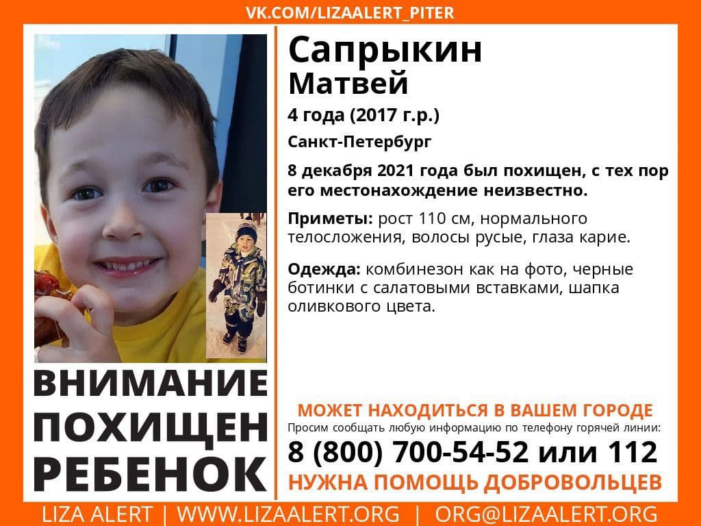Во Владимирской области больше недели ищут 4-летнего малыша
