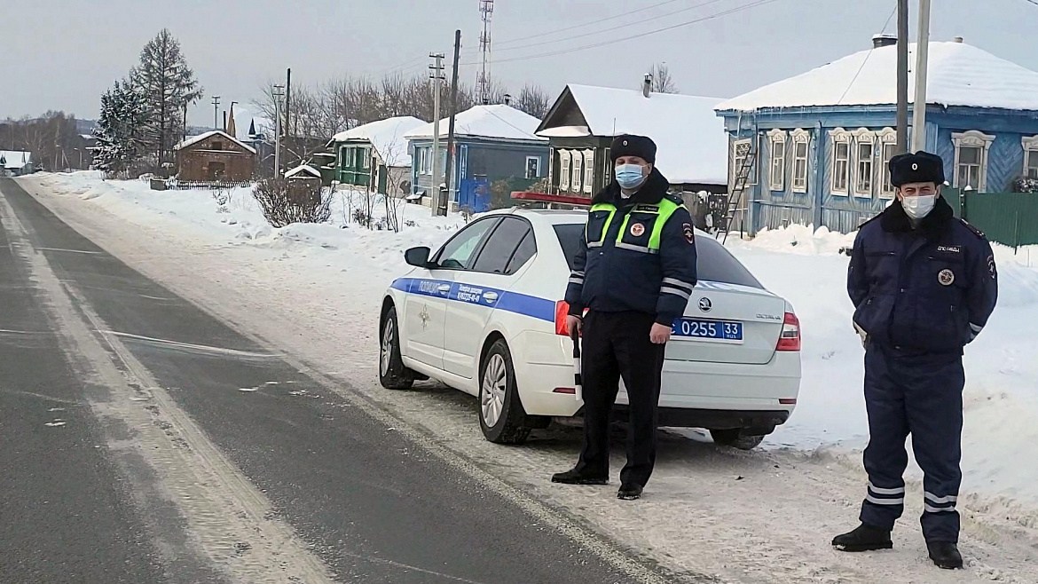 Во Владимирской области полицейские спасли от смерти 74-летнюю женщину