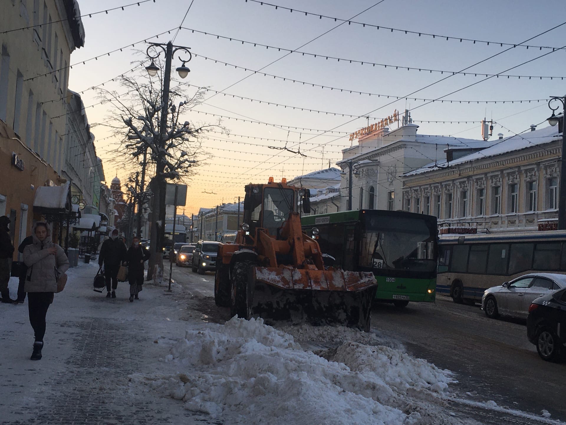 Владимирской прокуратуре не понравилось качество уборки улиц от снега