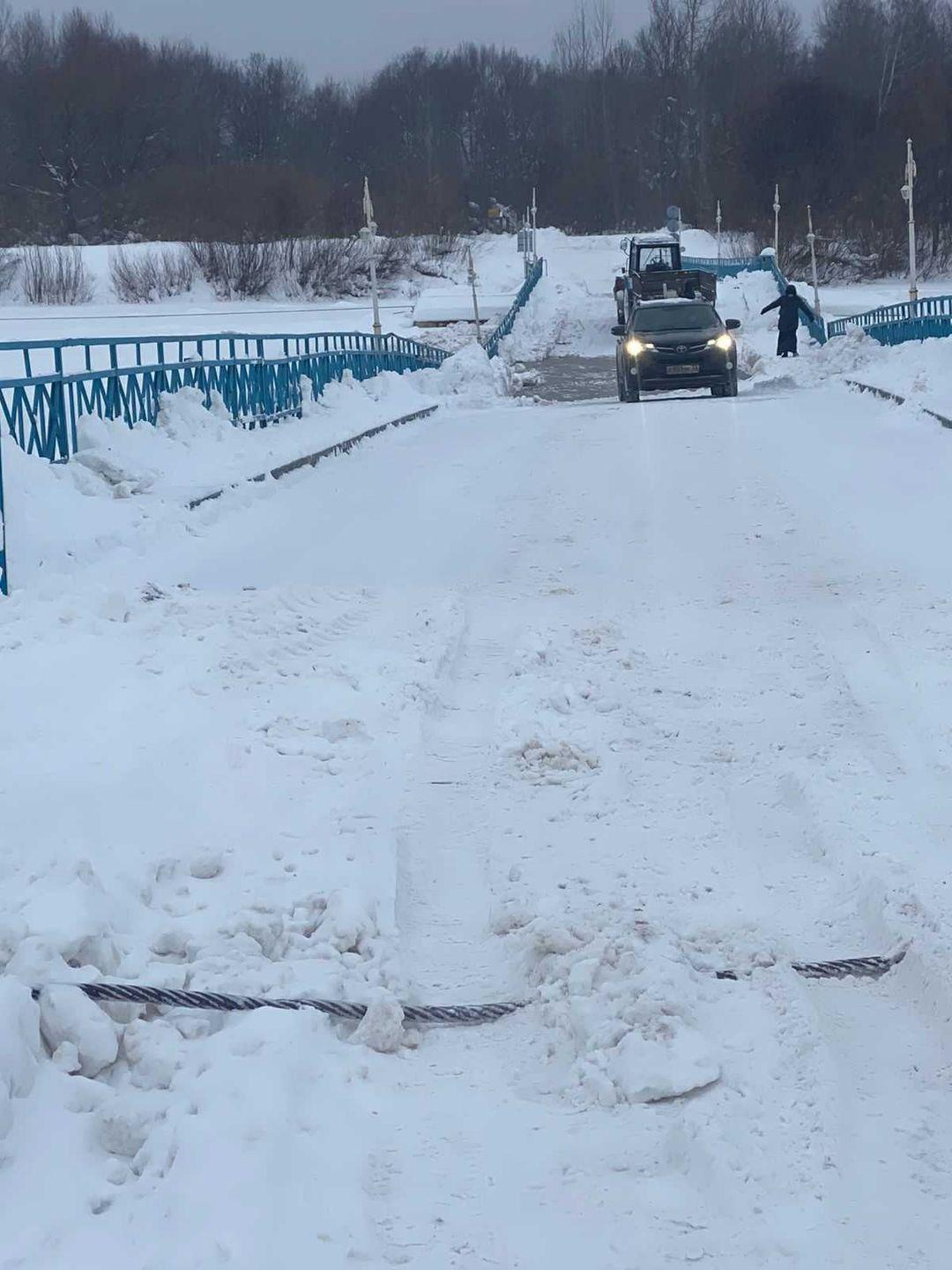 "Мост сломался пополам": тревожные новости от жителей Гороховца