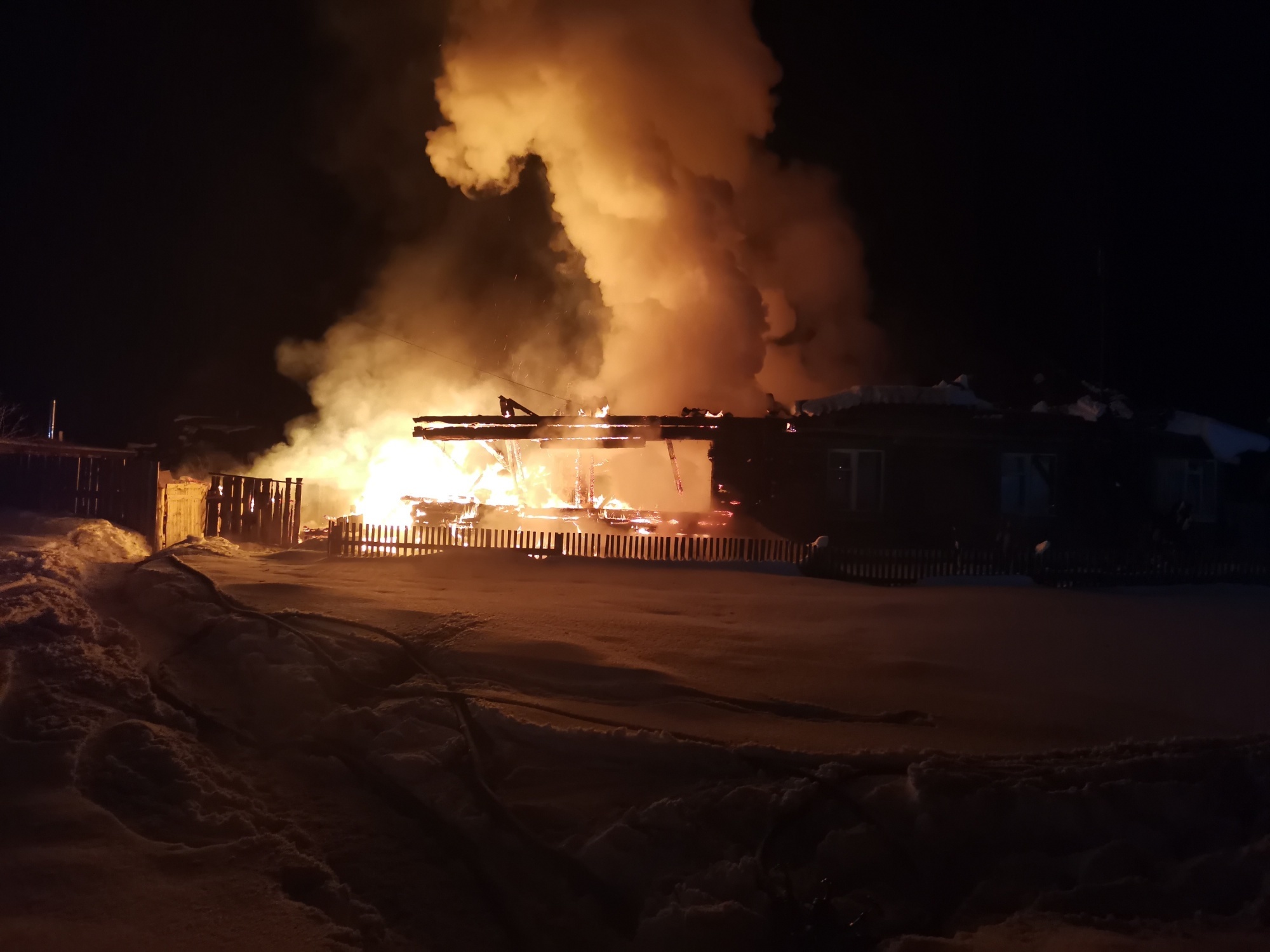 Страшный пожар во Владимирской области унёс жизнь женщины