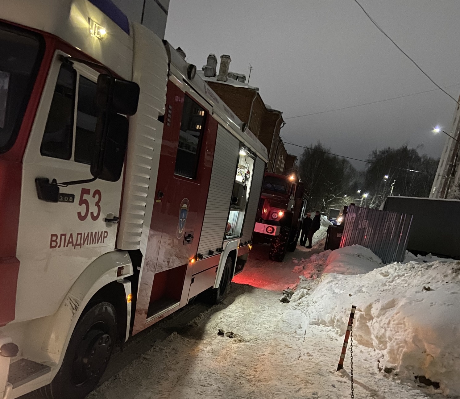 Во Владимире в Октябрьском военном городке эвакуировали жителей