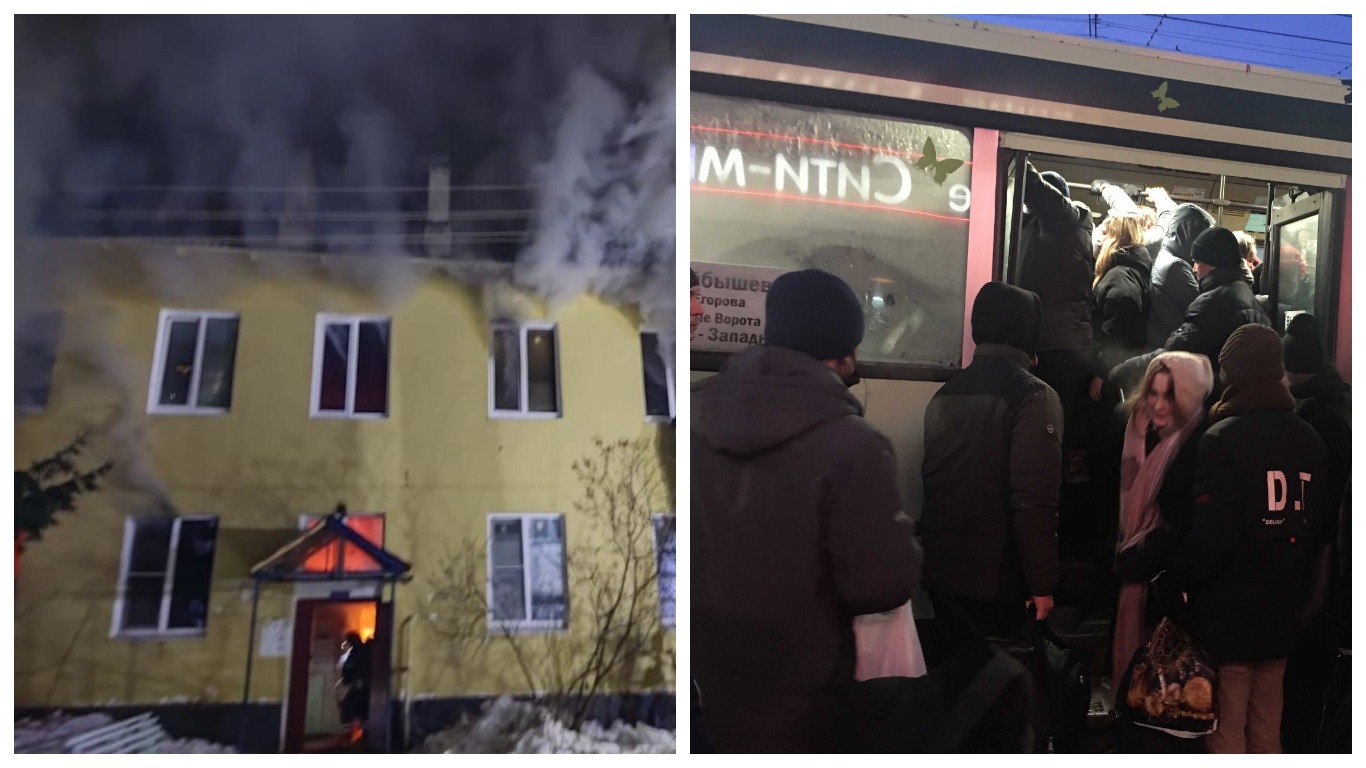  серьёзный пожар во Владимире и проблемы с оплатой проезда по безналу