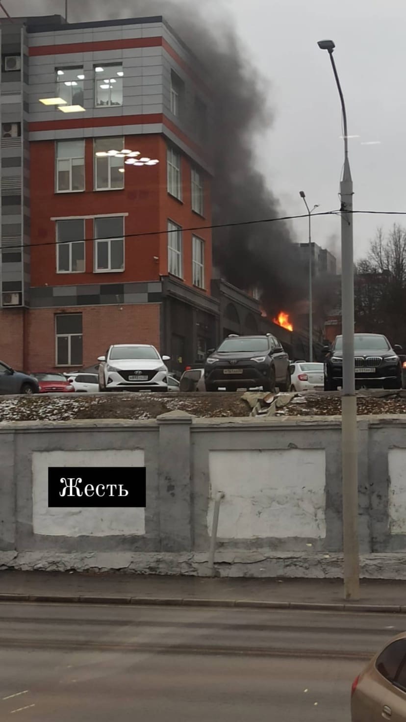  известны подробности пожара на "Рынке на Студеной"