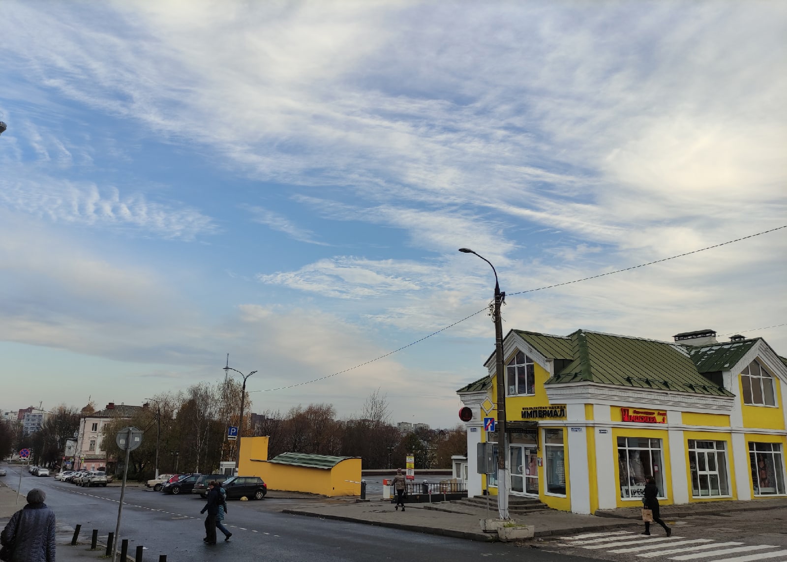 Конец осени во Владимире будет тёплым и бесснежным