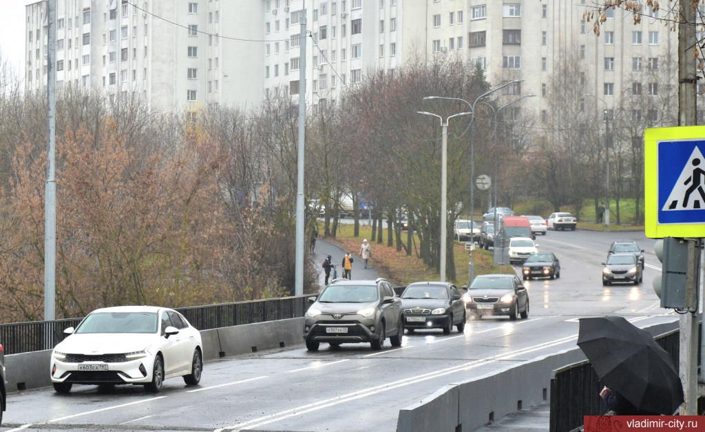 Во Владимире завершили ремонт моста на улице Мира