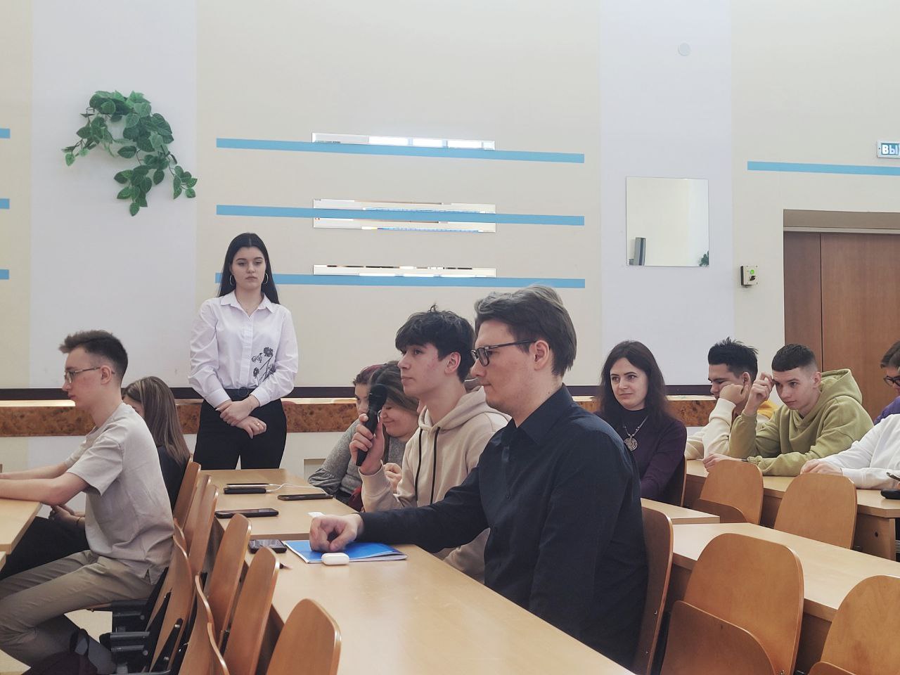 Управляющий Владимирским отделением Сбербанка провел лекцию для студентов Финуниверситета