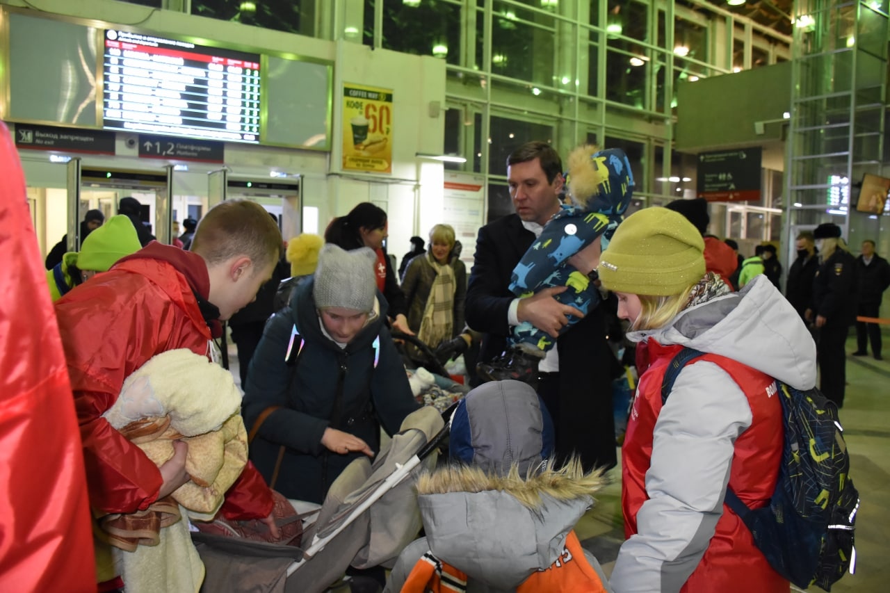Во Владимирскую область прибудут еще 500 беженцев из Донбасса и Украины