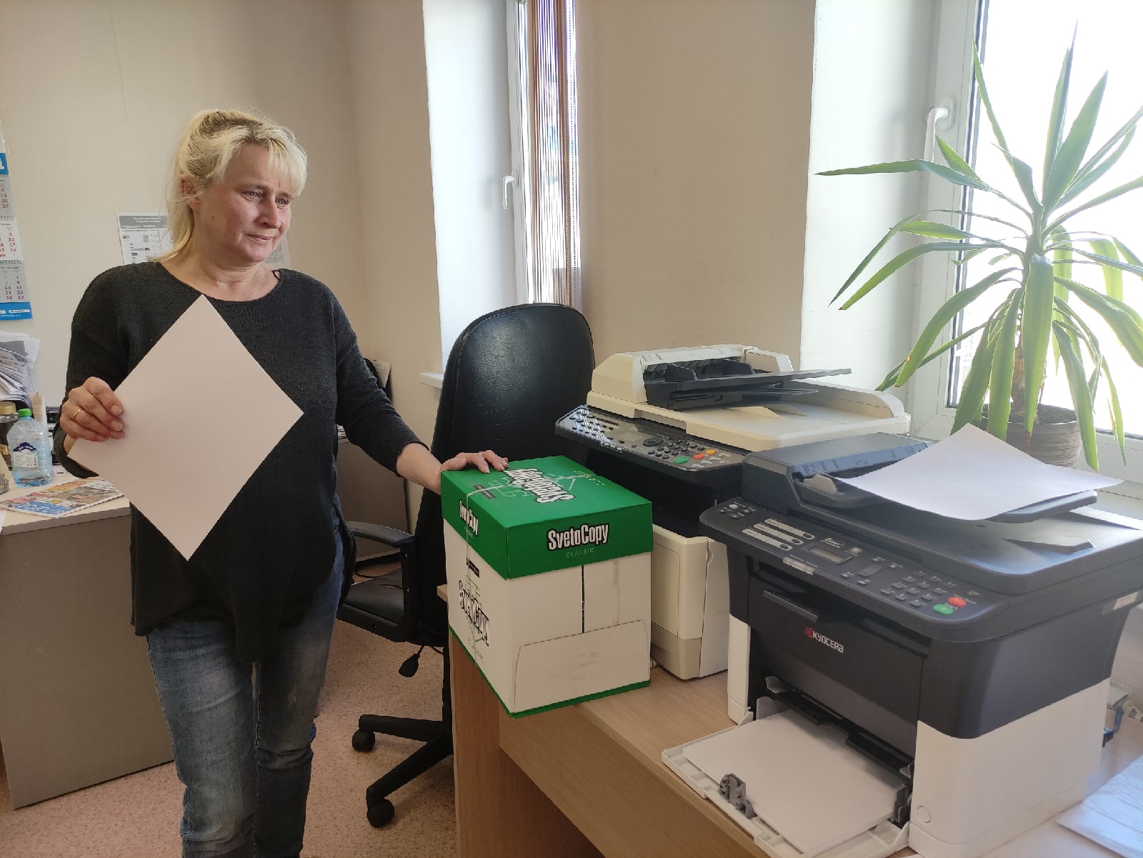 Владимирцы на работе резко стали экономить бумагу