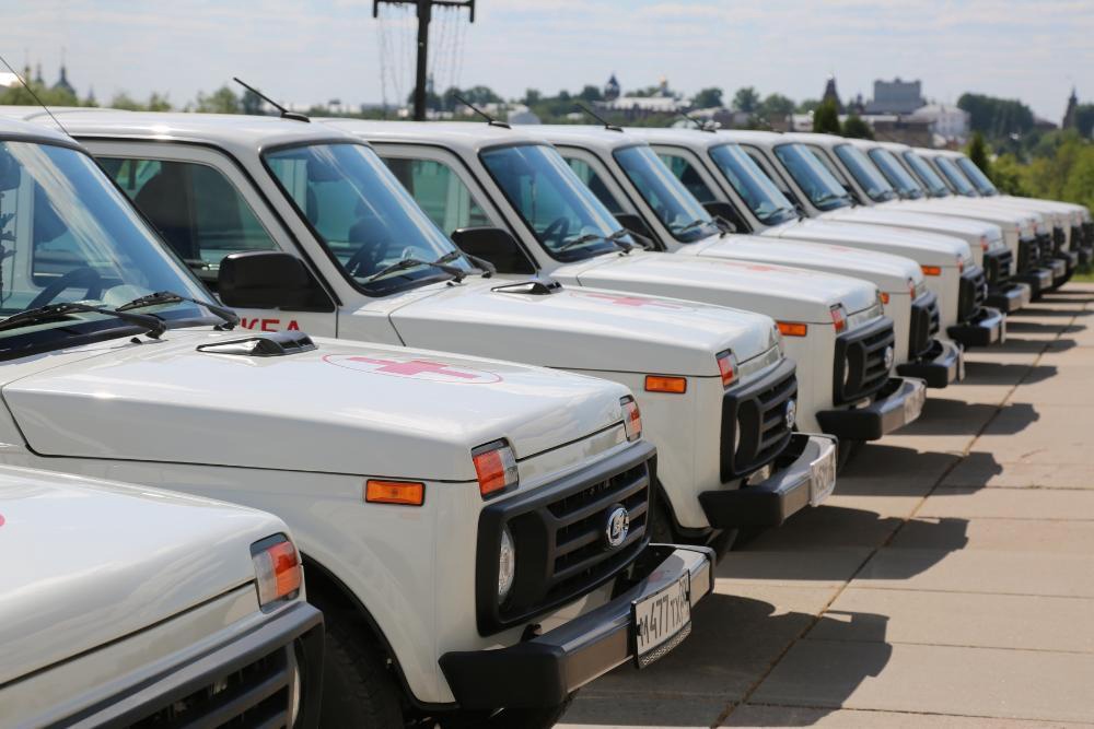 Во Владимирской области больницы получат почти 50 новых машин