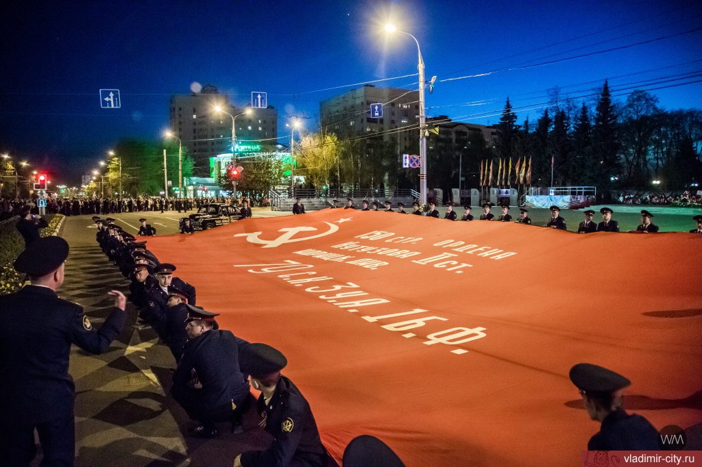 4 и 7 мая во Владимире ограничат движение из-за репетиции парада ко Дню Победы
