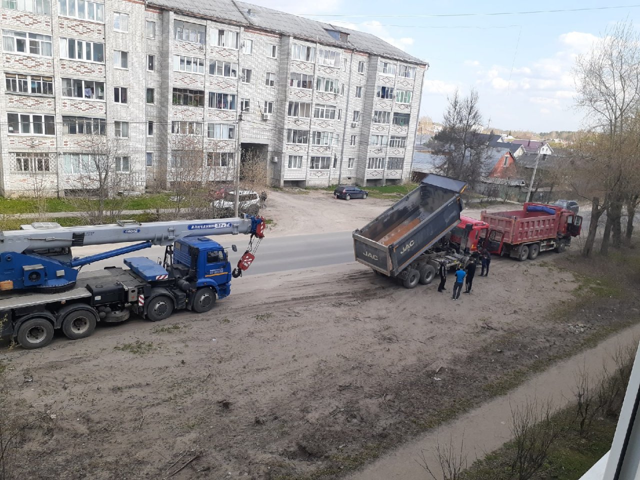 Строителям трассы М-12 запретили ездить по дорогам Покрова