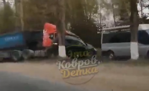 На въезде в Ковров произошла жуткая авария