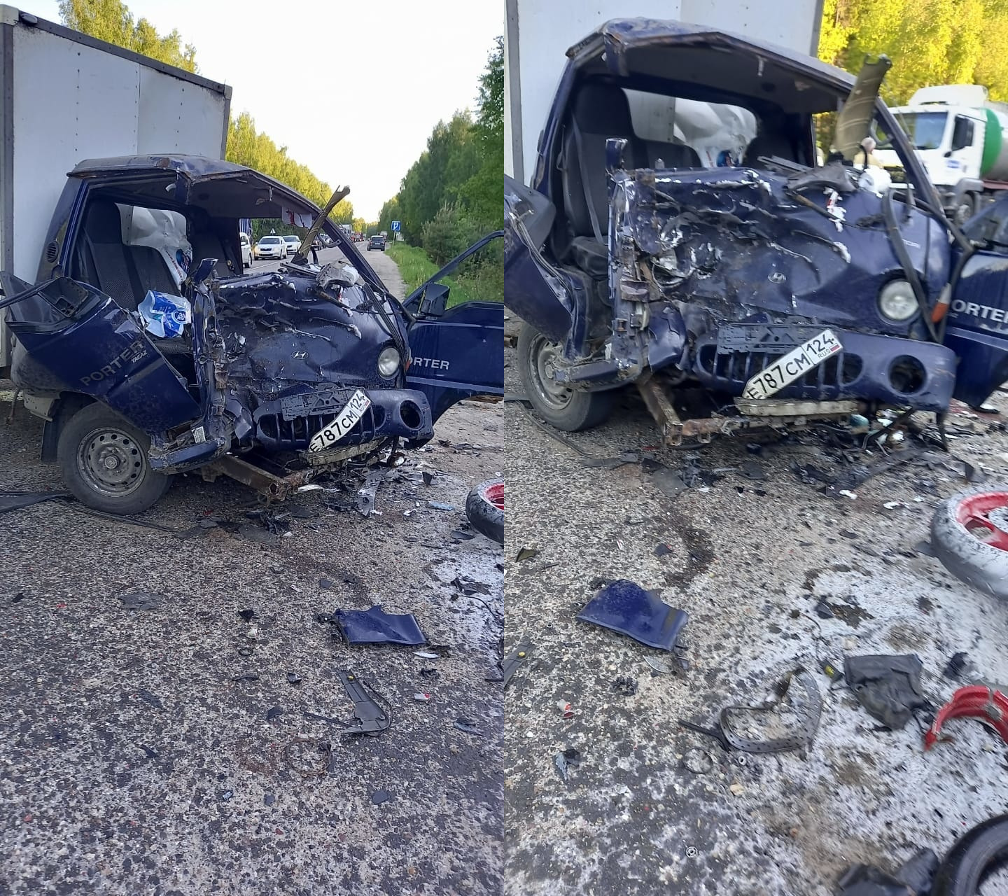  спасатели деблокировали пострадавших в аварии в Киржачском районе