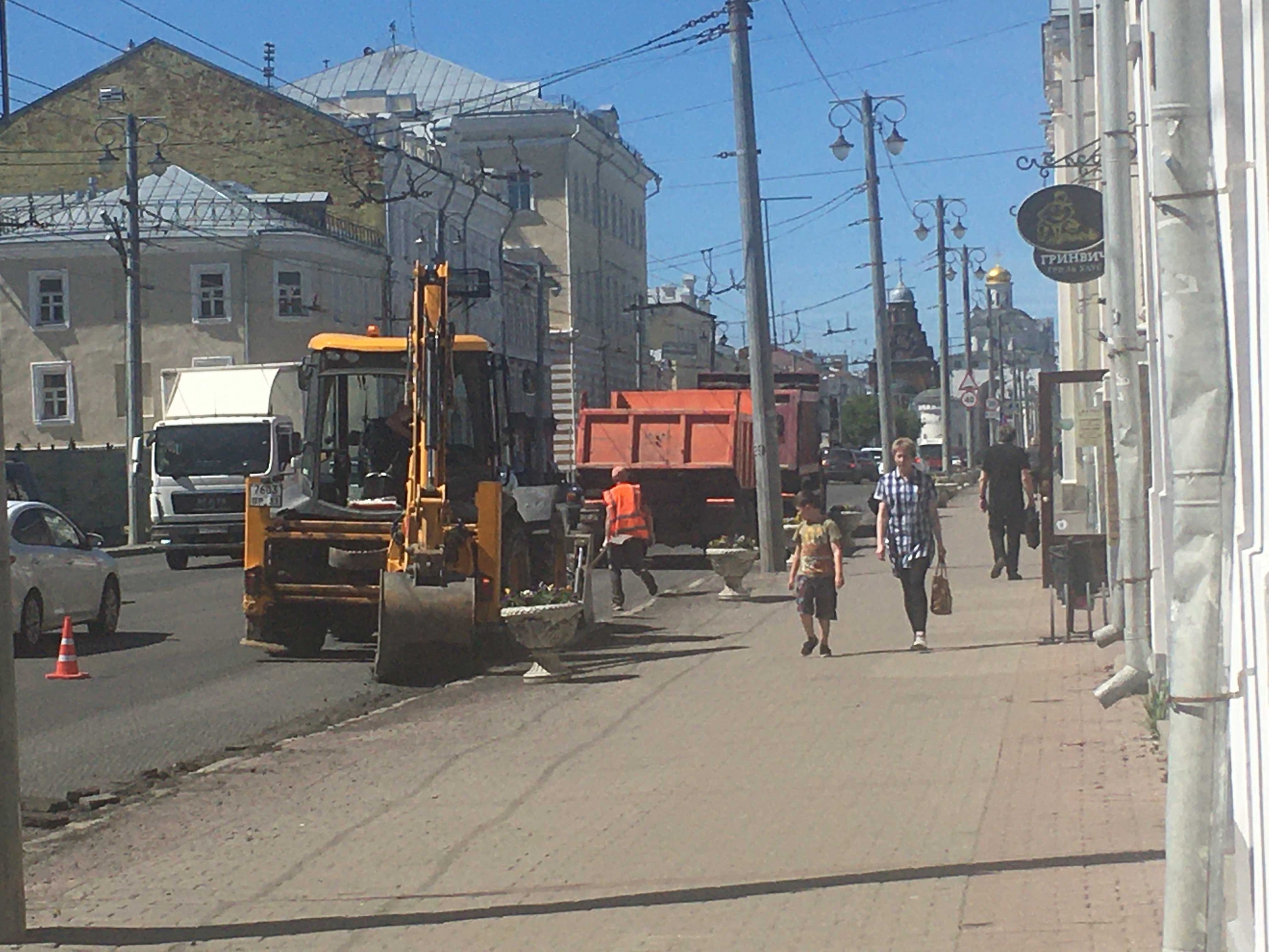 Власти города пообещали не создавать дорожных проблем из-за ремонта Большой Московской 