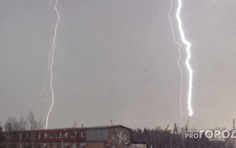 Сегодня на Владимир может обрушиться гроза