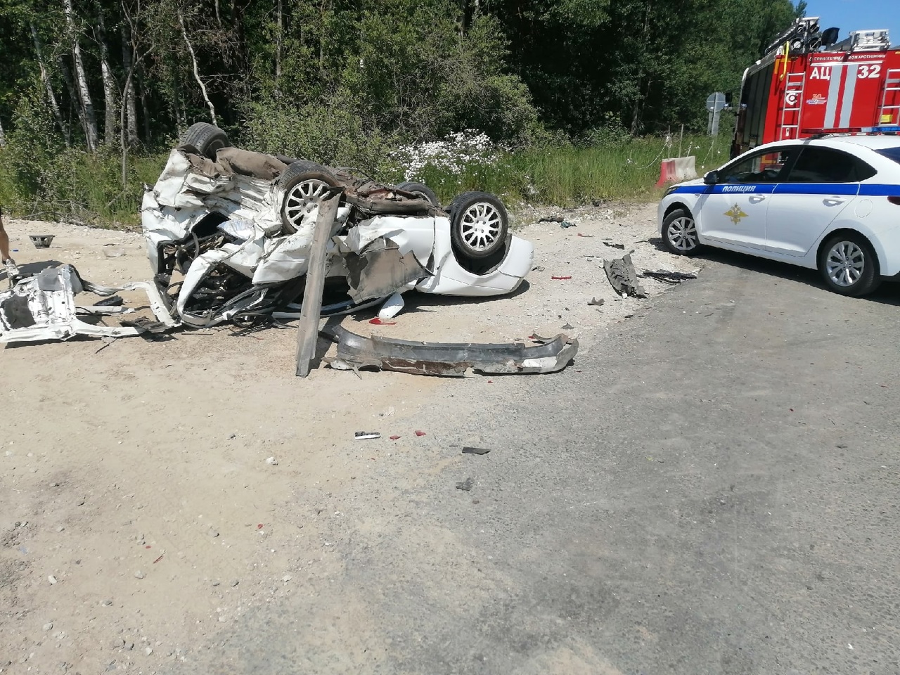 Массовая авария в Собинском районе: пострадали 7 человек