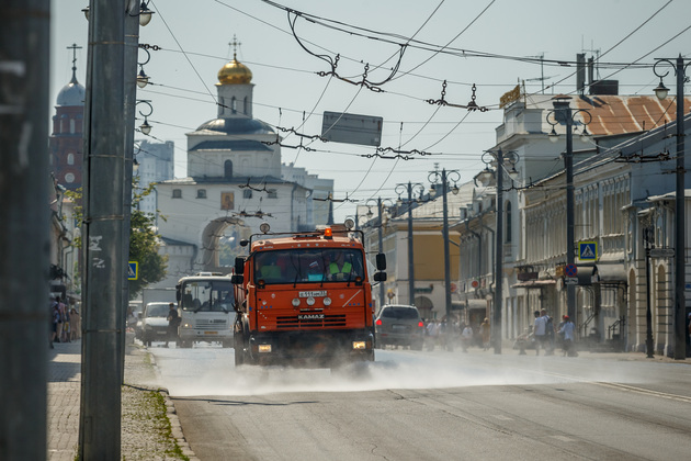  как мэрия продолжает благоустройство в такую жару