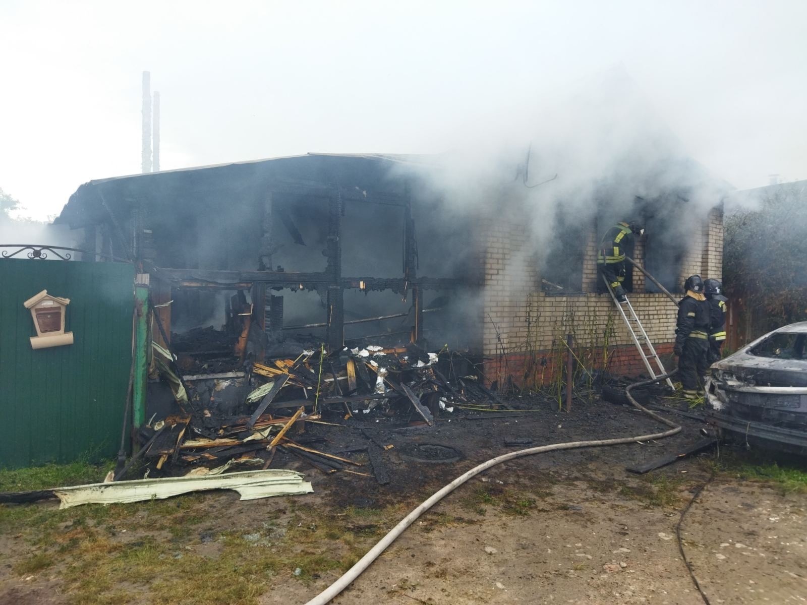 Во Владимирской области за несколько часов произошло 2 страшных пожара